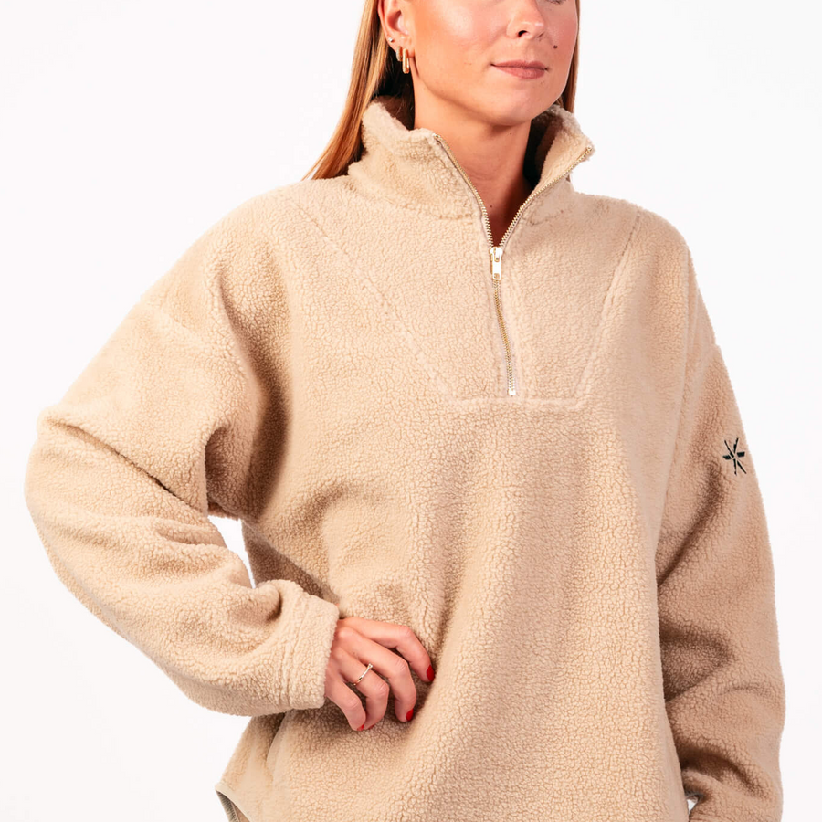 Sherpa Sweater Women s teddy hoodies Buy teddy jumpers at BARA BARA Sportswear